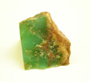 Picture of a rough piece of Chrysoprase