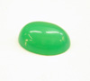 Small photo of a green cabochon.