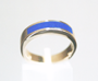 Picture of a Lapis inlay ring.