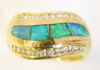 Picture of ring inlaid with Opal.