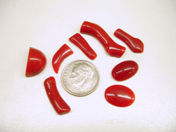 Red Coral rough material