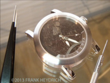 Moon Rock Watch Dial